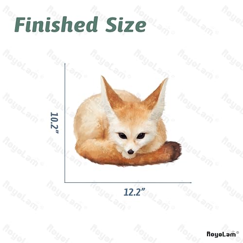Vinilo decorativo animal zorrito Fennec Fox removible miniatura 5