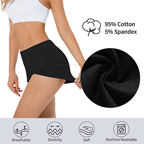 Migbean Cotton Boy Shorts Underwear For Women - Womens Boy Shorts Underwear,Boyshorts Panties For Women,Underwear Women #TOP2