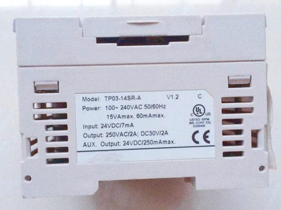 Programmable Logic Controller TP03-14SR-A 100-240VAC 24VDC 8 Input Relay 6 Output