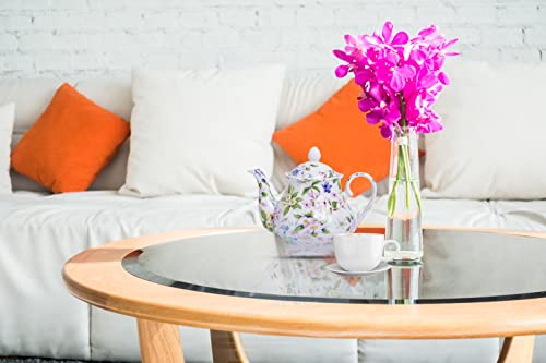 European Style Ceramic Teapot Coffee Pot Water Pot Porcelain Vintage Gift Tea Pot (Dog Rose) #TOP3