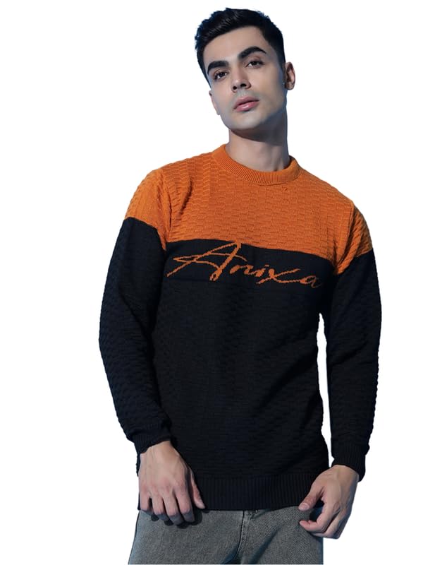 anixa Men's Dual Colour Theme Sweater-picture-34