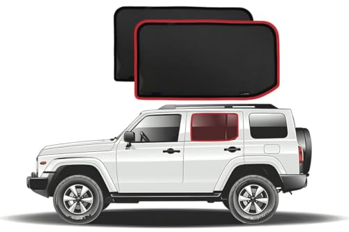 Pare-soleil auto GWM Tank 300 Snapshades fenêtres arrière contre la chaleur