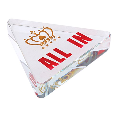 misppro Texas Hold'em Card Poker Game All in Chip Button for Tournament Prop