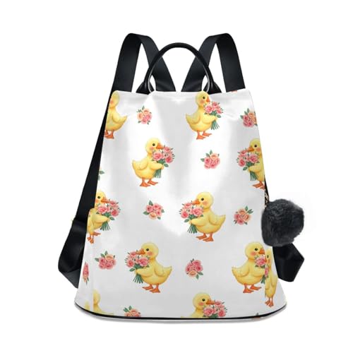 Sac à dos femme motifs canards jaunes pour exprimer votre originalité au quotidien