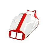 ducati sitzbank monster Farbe: weiß mit rot robots master Hintere Schwanzabteilung Sitz Cowl-Verkleidung für Ducati 996 916 748 998 1994-2004 Motorrad Passagier-Cover-Verkleidungs-Karosserie-ABS-Weiß