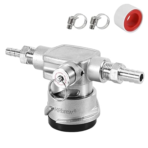 MRbrew All Stainless Steel Keg Coupler Low Profile