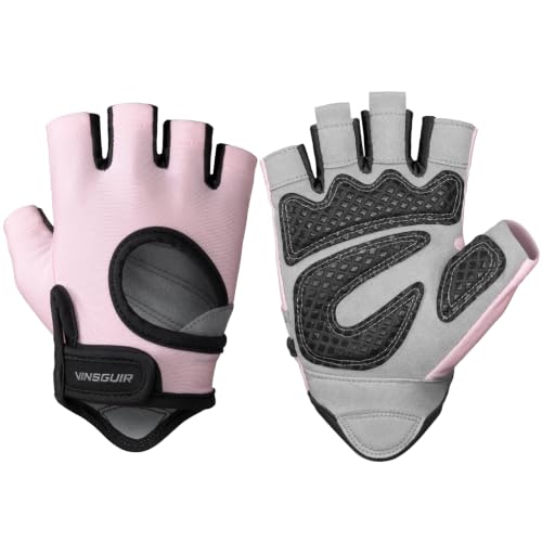 VINSGUIR Gym Gloves for Men and Women, Workout Gloves with Enhanced Grip