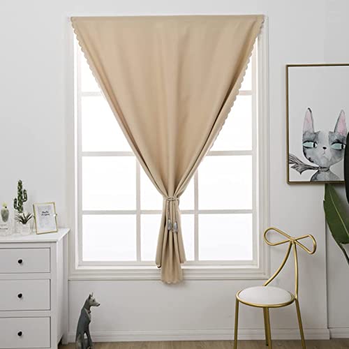 Rideaux occultants pour chambre et salon protection thermique sans perçage