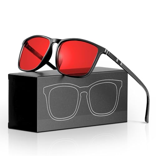 YDAOWKN Blue Light Blocking Glasses Men Computer Gaming Glasses Lightweight Anti Eyestrain Eye Protection