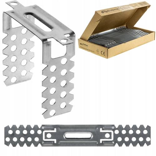 Knauf Lot de 100 suspensions directes en métal pour plafond 75/125/175/225 mm 0,8 mm (ES60/125 (125 mm)