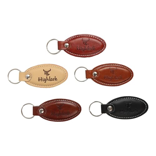 Image of Signature Leather Finish Keychain for Men & Women | Durable Metal Key Holder for Car and Bike Keys | Elegant Everyday Accessory