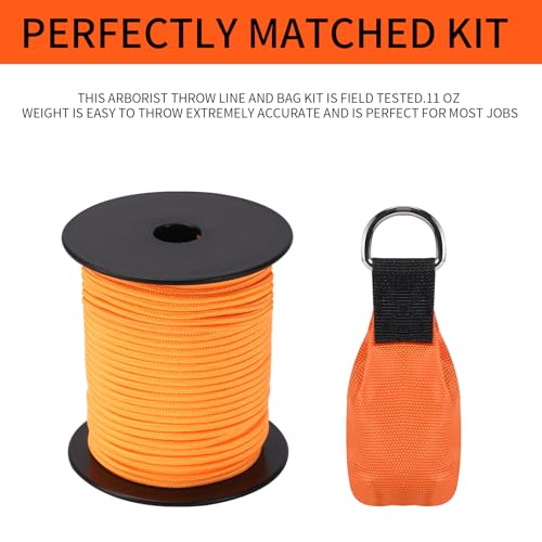 image for SENSILIN Arborist Throw Line Kit, Arborist Throw Weight and Line Kit, 