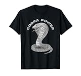 Vintage Distressed King Cobra Power Snake Muscle Car Karate T-Shirt