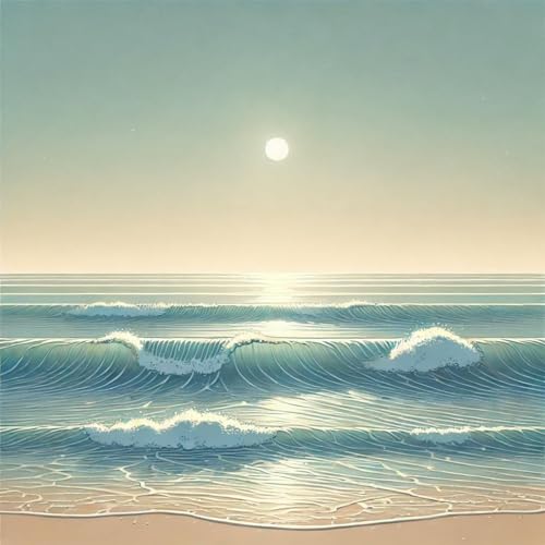 Sonido de las olas para una relajación profunda y un sueño tranquilo Podcast Por arte de portada