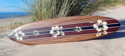 Seestern Sportswear Deko Holz Surfboard 100 cm lang Airbrush Design Surfing Surfen Wellenreiten Surf /FBA_1863a