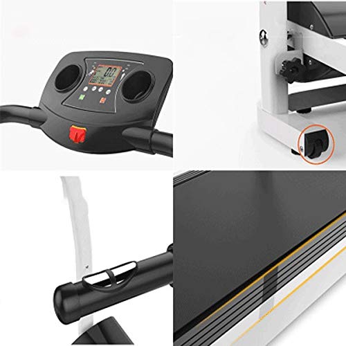 Image of Treadmill Safety handrail Folding Running Machine Electric Treadmill Home Multi-Function Middle-Aged and Elderly Walking Machine