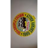 １９８０サファリラリー 優勝記念ステッカー ＰＡ１０