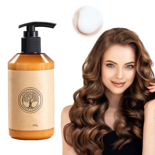 300ML Long-lasting Styling Moroccan Volume Moisturizing Elasticity, Neu Styling Moroccan Volume Moisturizing für trockene, Beschädigte Bounce-Curl-Haarpflege (1pcs)