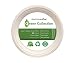 Compostable 7 Inch Bagasse Plates Eco Friendly Disposable Sugarcane Plates 100 Pack – Stock Your Home