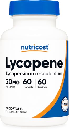 Nutricost リコピン 20mg ソフトジェル60粒