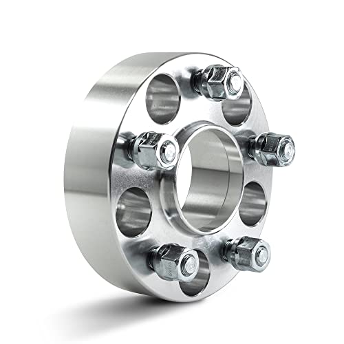 Customadeonly 4 Pieces 1.5" 38Mm Hub Centric Wheel Spacers Adapters Bolt Pattern 5X108 Center Bore 63.4Mm Thread Pitch 12X1.5 Compatible For Jaguar Ford #TOP2