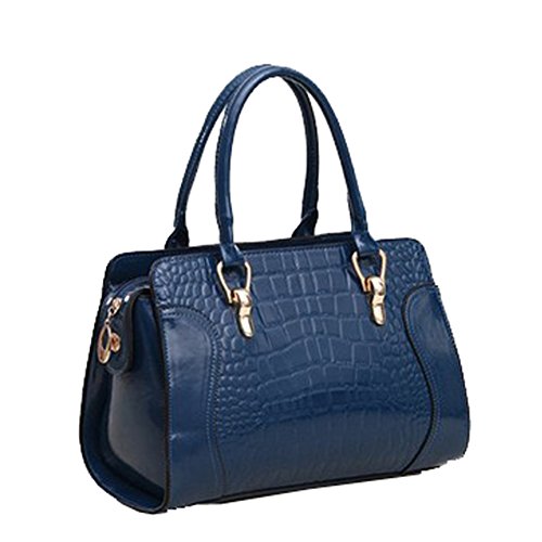 Sac de messager pour femme à motif crocodile - Votre allié style du matin au soir