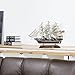 SAILINGSTORY Wooden Model Ship Clipper Cutty Sark 1/195 Scale Replica Ship Model Sailboat Decor Small