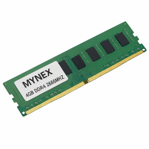 Image of MYNEX 4GB DDR4 2666MHz Desktop RAM | High Performance | Plug-and-Play | ME426N22S8-4G