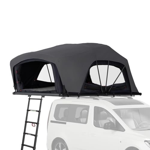 qeedo Freedom Compact 3 Camping Dachzelt Auto f&uuml;r 2-3 Personen Liegefl&auml;che 210 x 160 cm Gewicht 61 kg