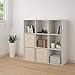 RealRooms Tally 9 Cube Bookcase, White