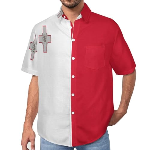 Chemise Hawaïenne pour Homme Coupe Droite pour Éviter la Transpiration à la Plage