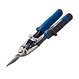 DEXTER - Blechschere 250 mm - Schnitttiefe 44,5 mm - Chrom Vanadium - Gerader Schnitt - Metallschere