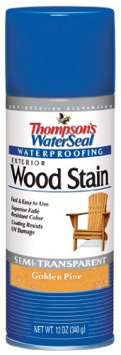 Thompsons 10511 Golden Pine Waterseal Exterior Wood Stain Exterior Spray Wood Stain