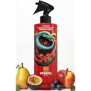 Immortal NYC Reserve Venom After Shave For Men Body/Face, 17 oz- Moisturizing and Refreshing Fruity Floral Men’s Cologne