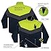 Ergodyne N-Ferno 6464 Insulated Freezer Jacket with AmpliFire Heat Reflective Lining, Cold Storage Work Gear, Rated to -60 Degrees Fahrenheit