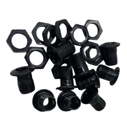 DYNWAVE Set de 10 Válvulas de Aire para Batería 1/2", partes para instrumentos de percusión, negro miniatura 1