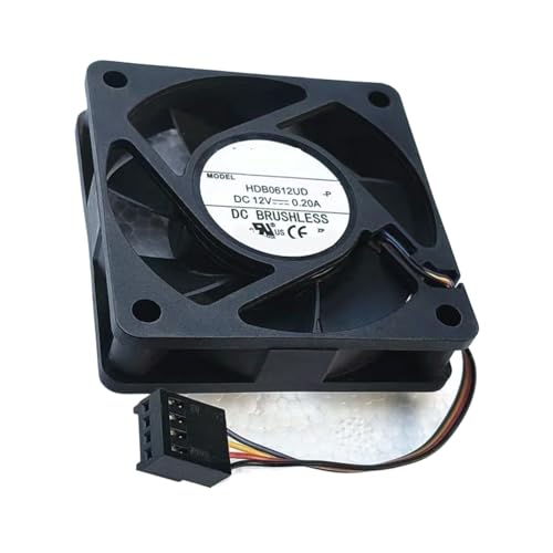 Ventilateur 12V 6cm HDB0612UD pour stopper la surchauffe PC 4 fils
