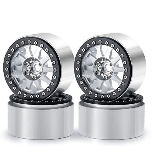 Benedict Harry 2.2" Aluminum Beadlock Wheel Rims for 1/10 RC Axial SCX10