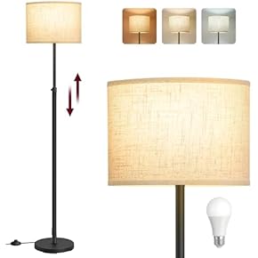 FSLiving TB2773B Led-leeslamp met 2,5 m kabel, dimbaar, zwarte bedlamp
