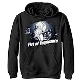 Imprimé aux États-Unis : ce sweat à capuche Moon Knight Suit Fist of Vengeance Badge Youth est fièrement imprimé aux États-Unis