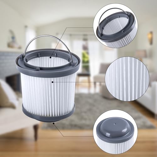 Hand Vacuum Filter Replacement Washable & Reusable Filter Element for BLACK & DECKER Pivot Vacuum Filter PVF110 PVF1820 PHV1210 PHV1810 Replace Part # 90552433 (1 Pack)