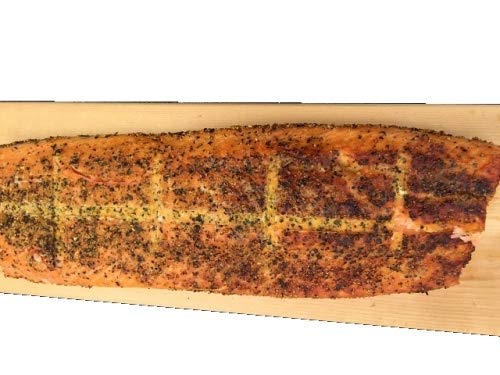 Klaassen Flammlachs, Lachsfilet mit Pfeffer, Knoblauch und Zitrone gewürzt, 1000g