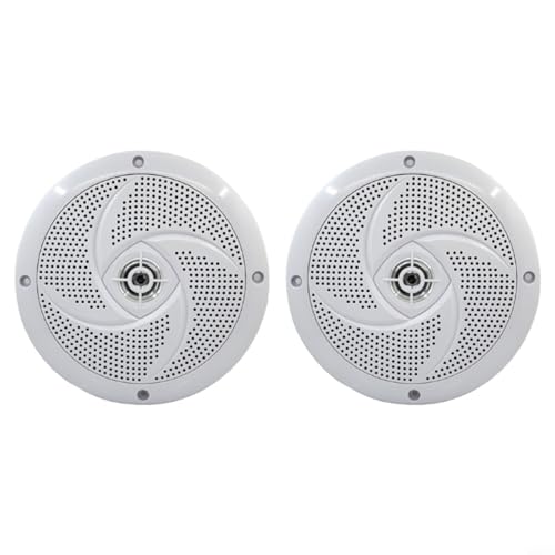 Altavoz RV de aluminio resistente al agua con potencia de 180W y 6.4" 2
