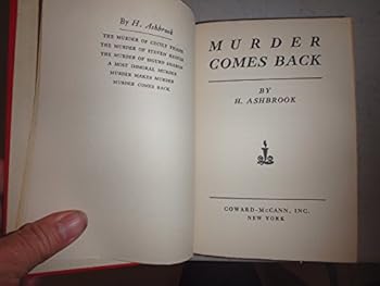Hardcover Murder Comes Back Book