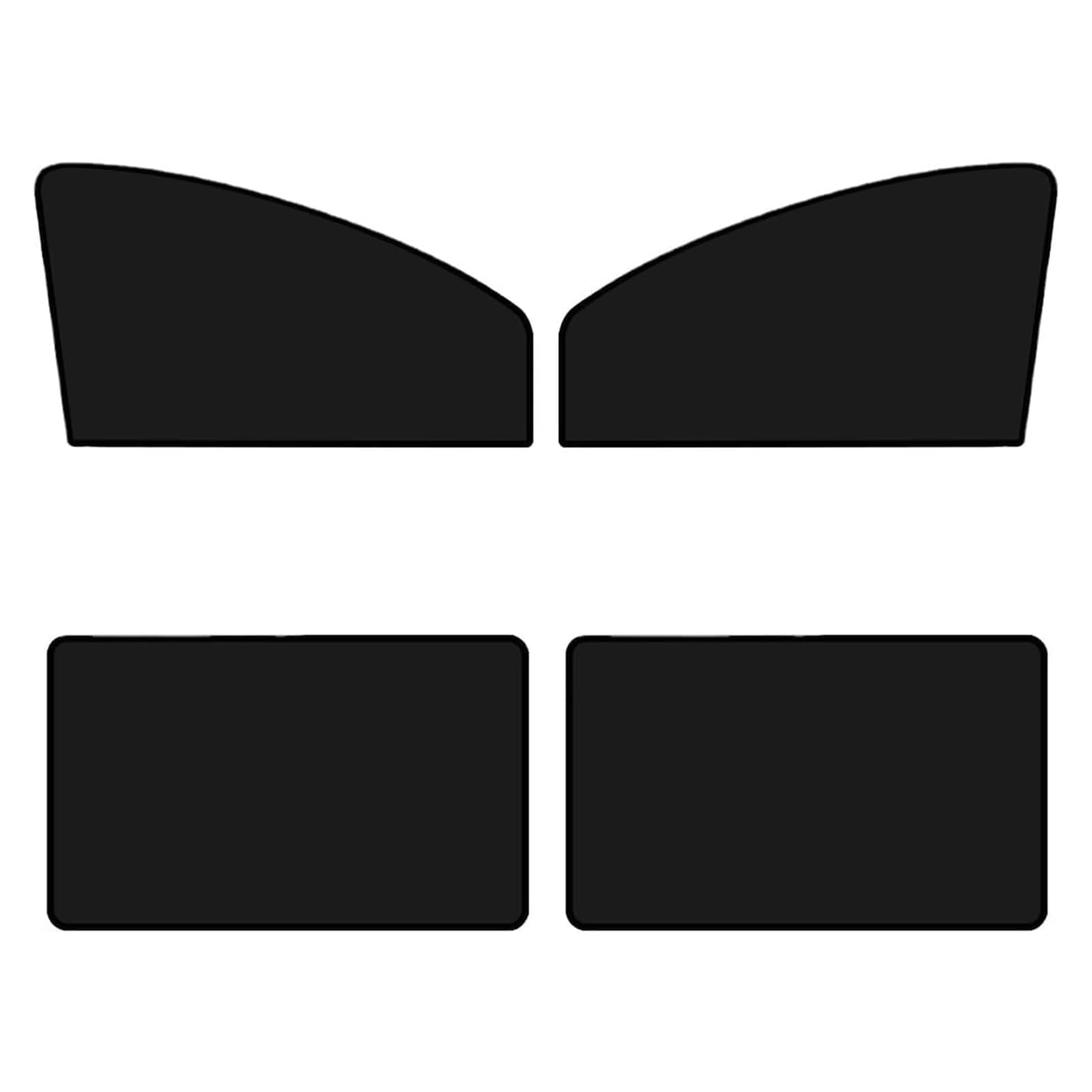 RMWFRFGFU Car Side Window Sun Shade, for Nissan X-Trail T33 Qashqai J12 Ariya e-Power 2024 Magnetic Car Window Sunshade for UV Protection,Breathable Mesh Car Window Cover,A