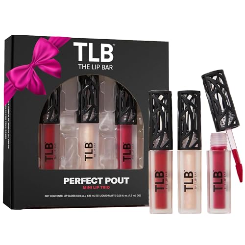 The Lip Bar - Perfect Pout Mini Lip Trio Gift...