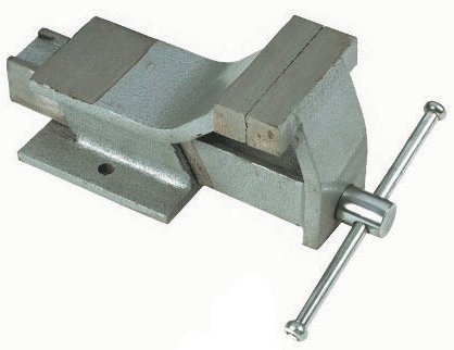 Maurer MORSA DA BANCO IN ACCIAIO 80MM base fissa