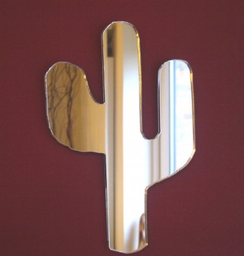 Image of Super Cool Creations Cactus Mirror - 20cm x 16cm