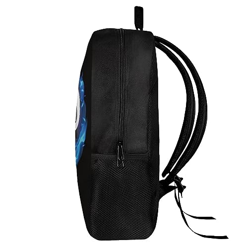 AmzPrint 8 Billiard Backpack For Boys Girls Kids 17" Backpack Elementary Middle School Bookbag (Balls School Supplies)4