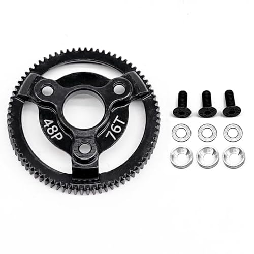 76T 48P Hardened Steel Spur Gear for Traxxas Slash Stampede Rustler 2WD